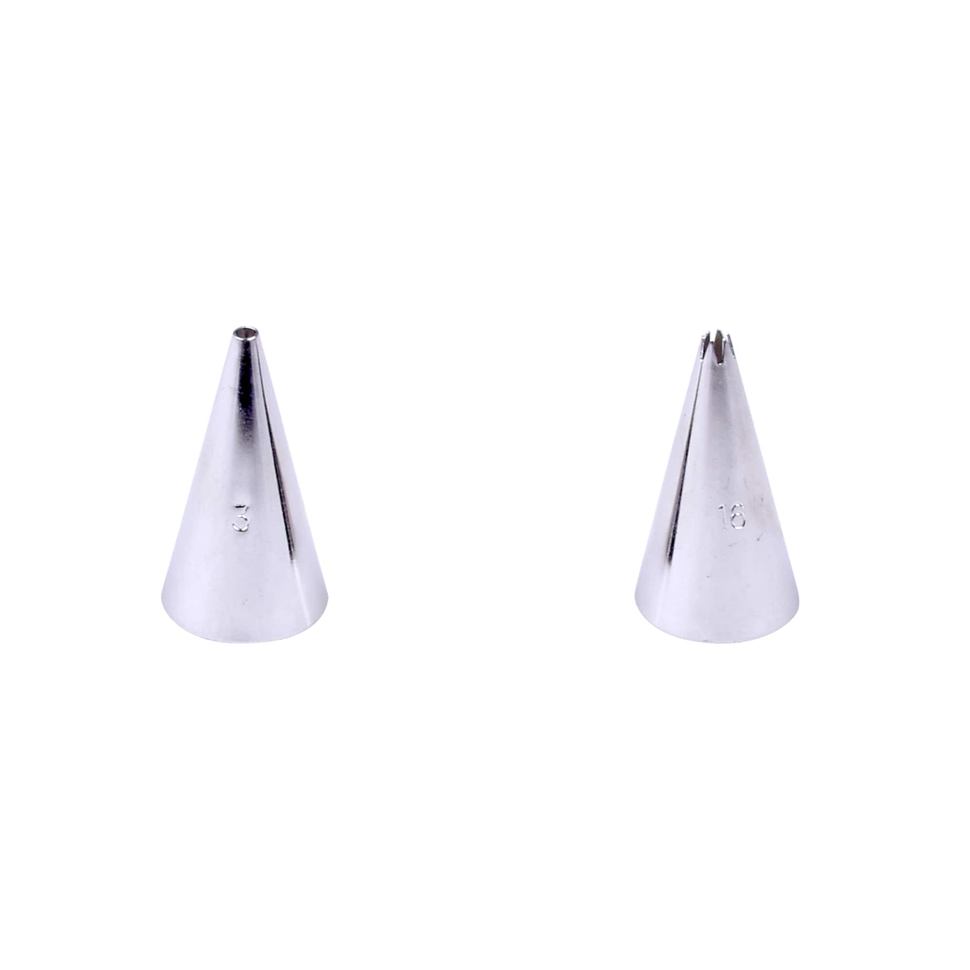 No. 3 Round & No. 16 Star Tip Set by Celebrate It™
